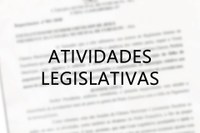 Resumo das Atividades Legislativas