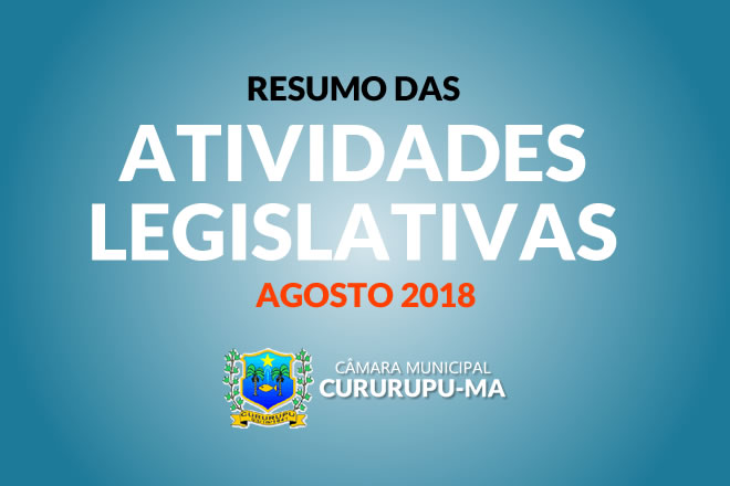 Resumo das Atividades Legislativas